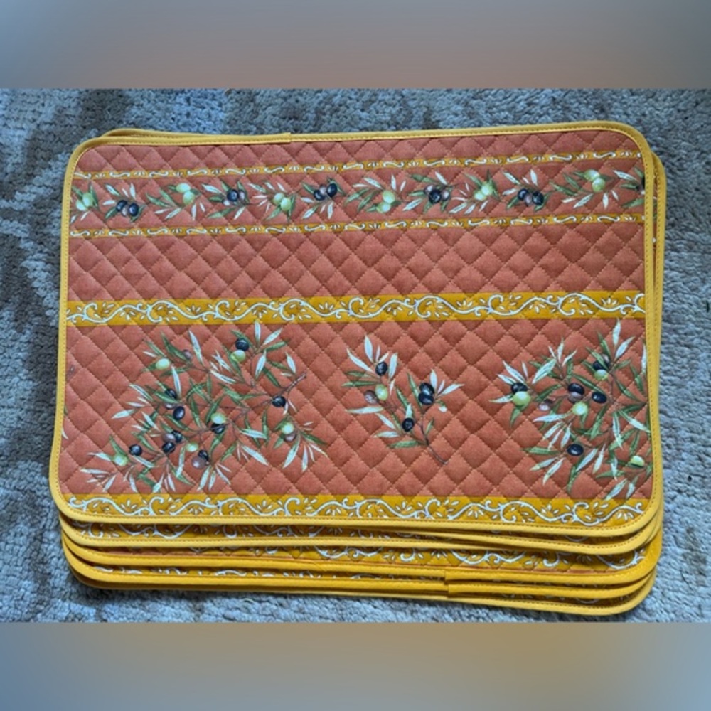 Tissus Toselli Set of six placemats